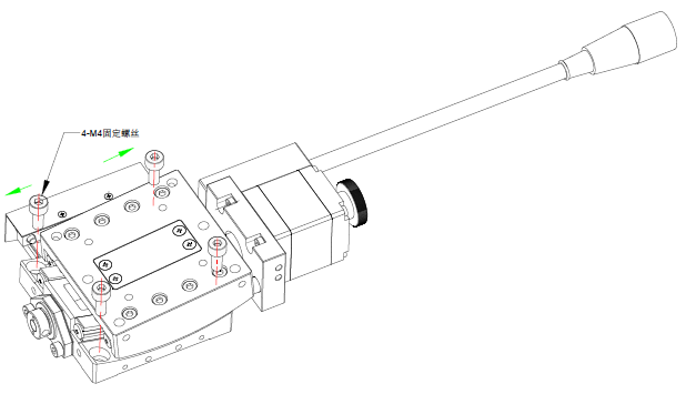 电动角位滑台 EWFG40-60(图3) 电动角位滑台 EWFG40-60(图3)