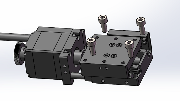 电动直线轴位移台 ESX11-40L-15(图3) 电动直线轴位移台 ESX11-40L-15(图3)