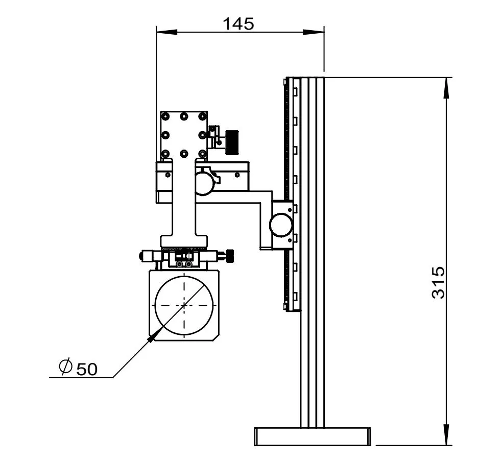 多维独立CCD支架(图4)
