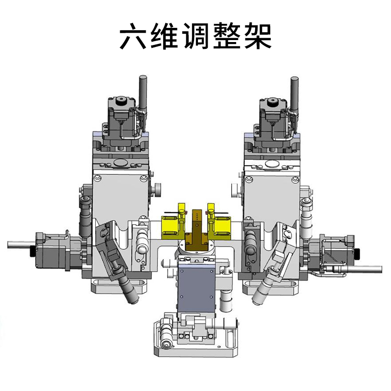 半自动硅波导耦合测试台(图8)