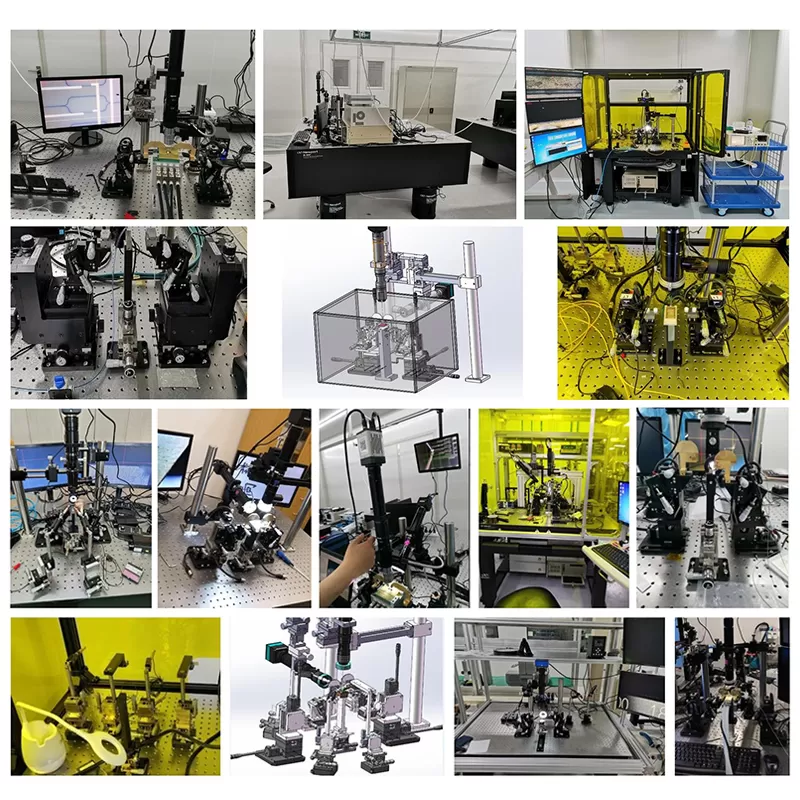 半自动硅波导耦合测试台(图15)