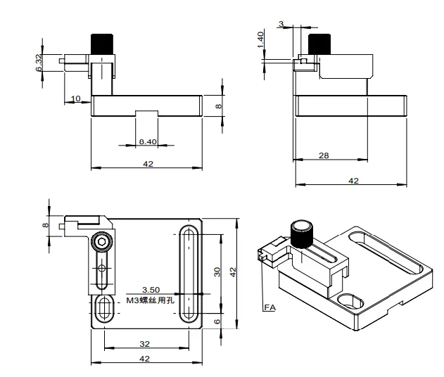 FA夹具 F-OPF008(图1)