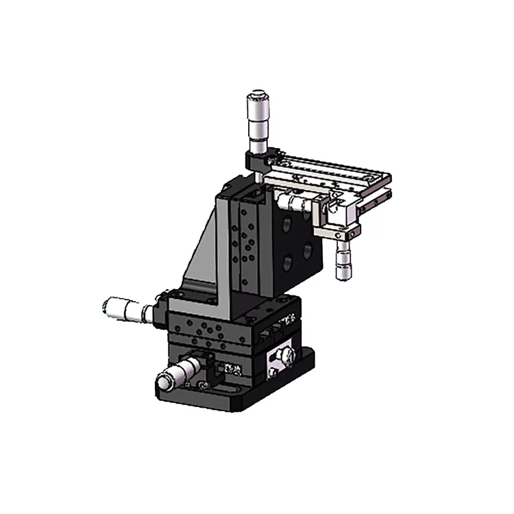 五维调整架在精密激光加工中的应用