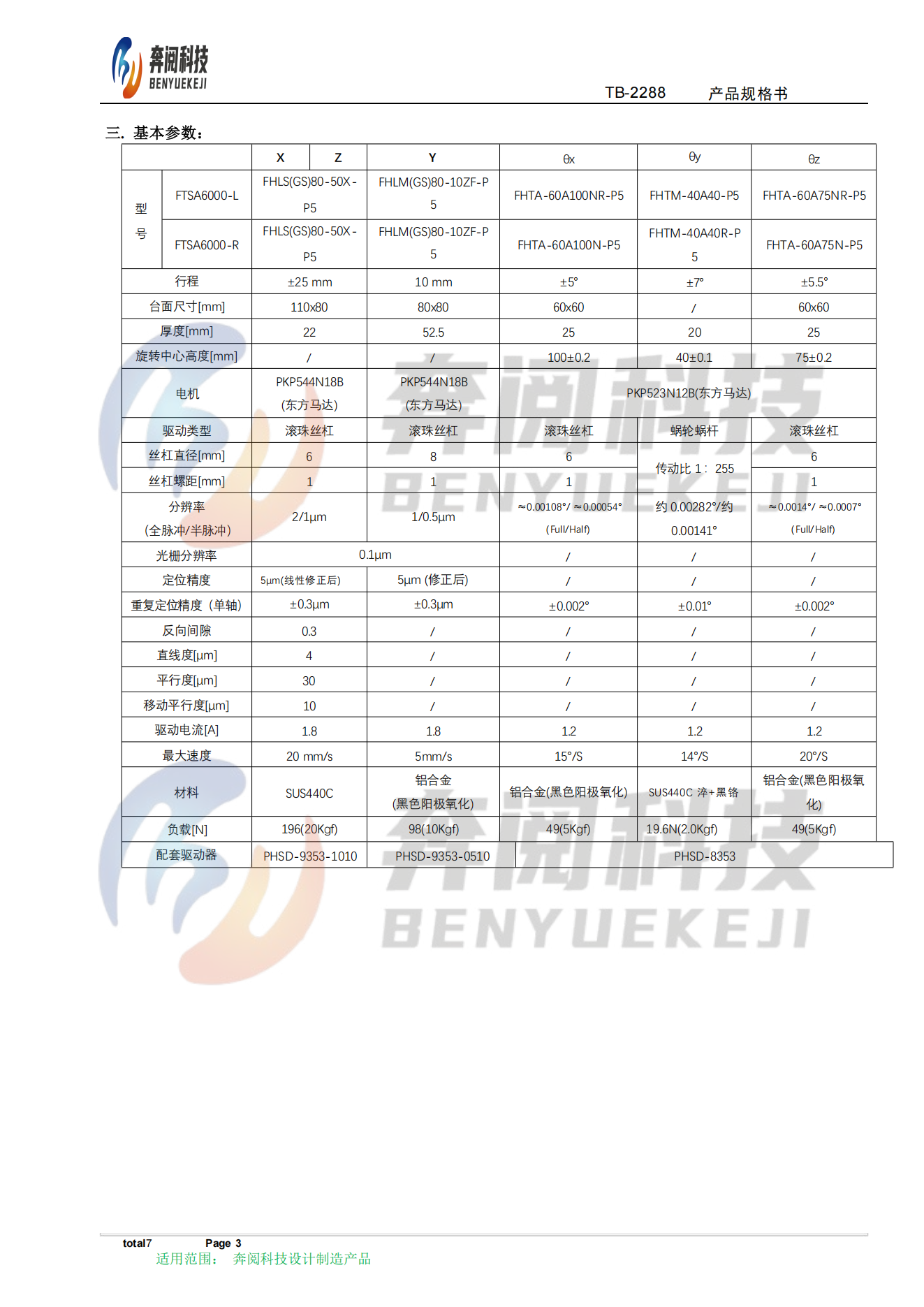 电动六轴调整架 六维微调架 FTSA6000-L/R(图3)