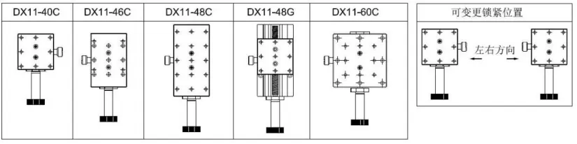 燕尾滑台 DX11-40C/46C/48C/48G/60C(图4)