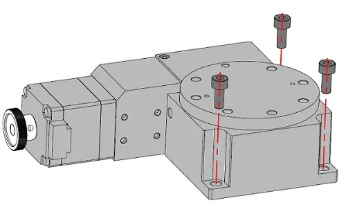 电动旋转滑台 ESFR11-100(图3)