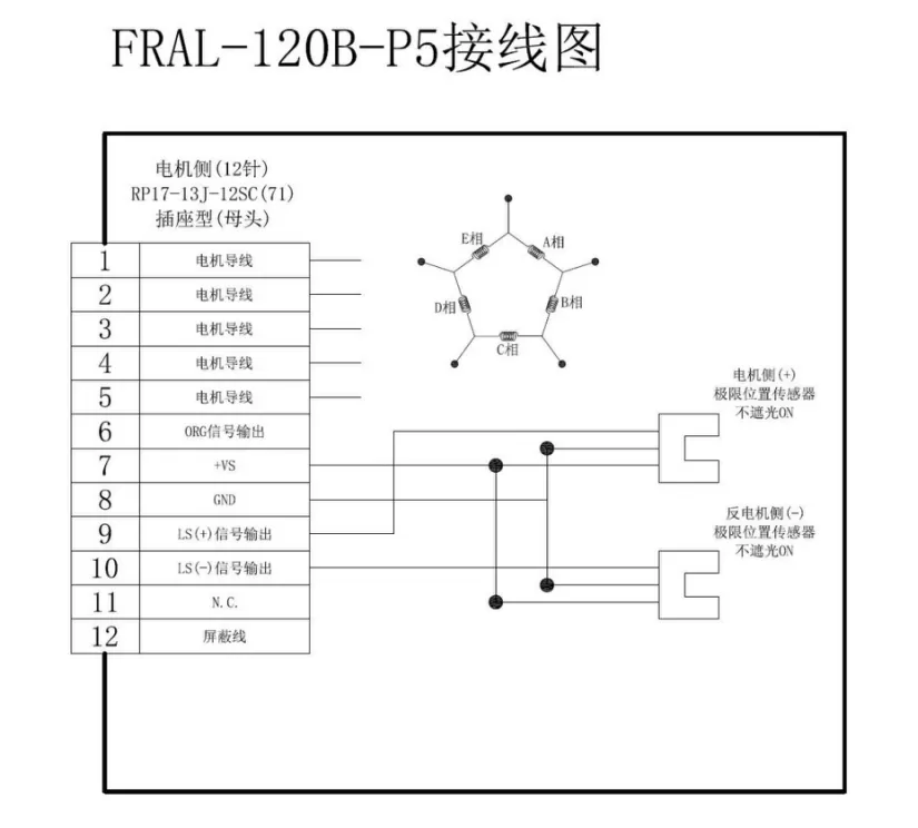 电动旋转滑台 FRAL-120B-P5(图4)