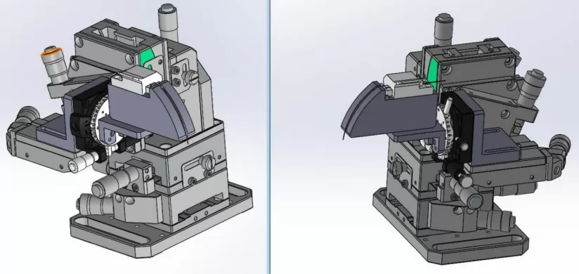 六维调整架 六轴微调架 BY-2600B-L/R(图5)
