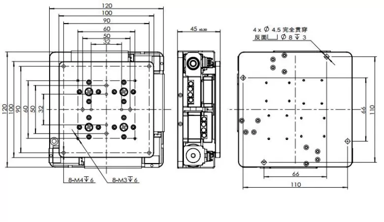 电动对位平台 FXXY-100(图2) 电动对位平台 FXXY-100(图2)