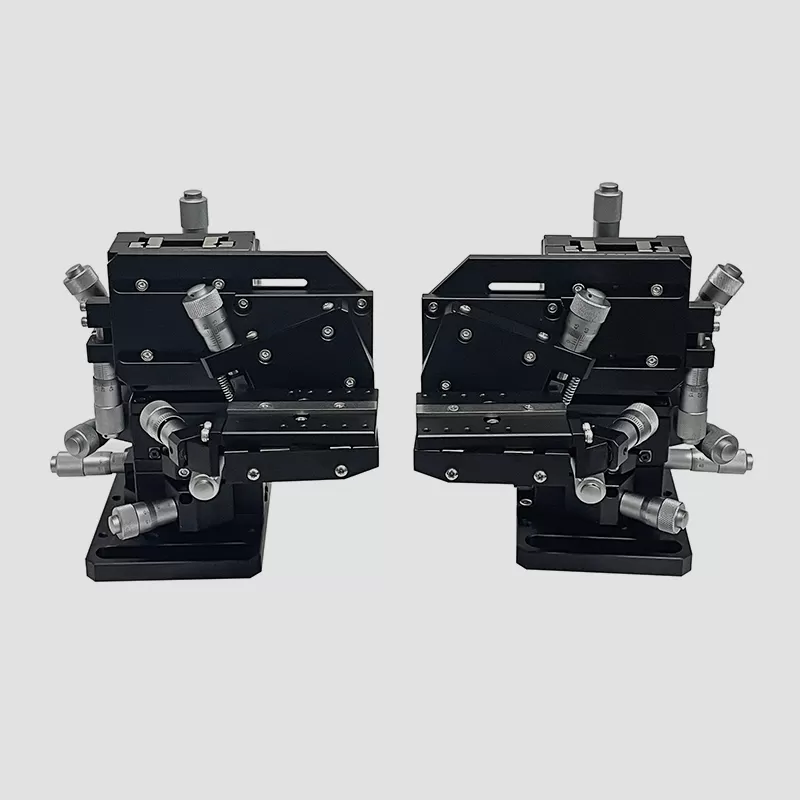 高精度六维调整架在光纤阵列FA耦合中的应用（纳米级对准与低损耗光路匹配）